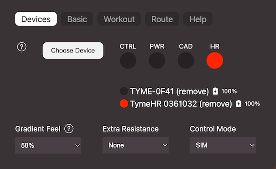 Tymewear pairing